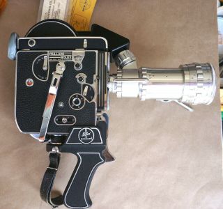 Vintage Bolex Paillard H16 Reflex 16mm Movie Film Camera SOM Berthiot 17.  5 - 70mm 2