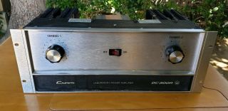 Vintage Crown Dc300a Stereo Power Amplifier Amp Exct 2