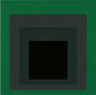 Rare Josef Albers Silkscreen Print 1977,  Homage To The Square Series Abstract