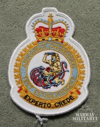 Caf Rcaf,  Aerospace Engineering Squadron Jacket Crest / Patch (19857)