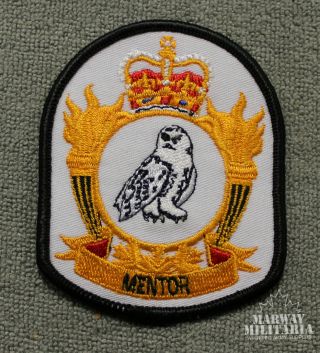 Caf Rcaf Mentor Squadron Jacket Crest / Patch (19853)