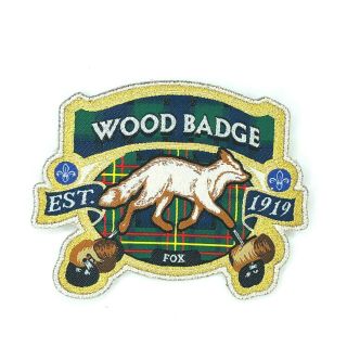 2019 Wood Badge Fox Pocket Patch From The Uk World Scouting 100th Anniversary