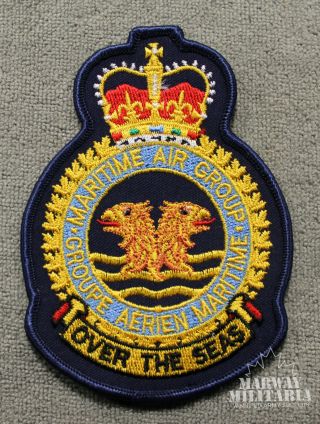 Caf Rcaf,  Maritime Air Group Squadron Jacket Crest / Patch (19858)