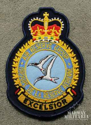 Caf Rcaf,  Air Reserve Group,  Excelsior Squadron Jacket Crest / Patch (19864)