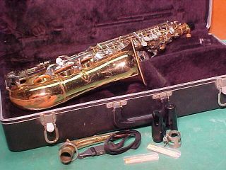 Vintage Selmer Bundy Ii Alto Saxophone W/ Case And Selmer Mouthpiece S/n 1079680