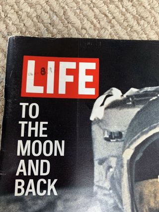 1969 Life To the Moon and Back Special Edition NASA Apollo 11 Bonus Postcards 2