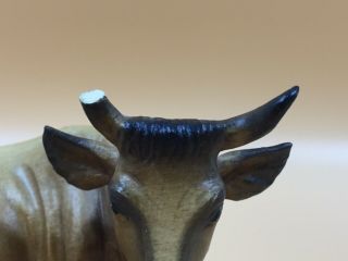 Ox Bull Anri Bernardi 5.  5” Nativity Italian Hand Carved Figure 3