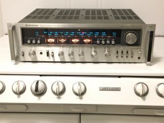 Vintage 1978 Kenwood Kr - 9600 Stereo Receiver 160watts Flagship