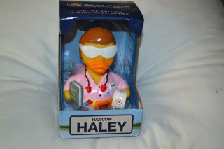 Haz - Com Haley Limited Edition Safety Rubber Duck Series Accuform Nib Osha 5 "