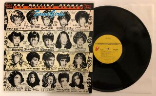 Rolling Stones - Some Girls - 1978 Us 1st Press Banned Lucy/marilyn Cover Vg,