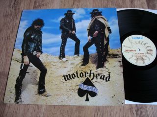 Motorhead,  Ace Of Spades,  1980 Uk Bronze Lp,  A - 2u/b - 1u,  Heavy Metal,  Ex