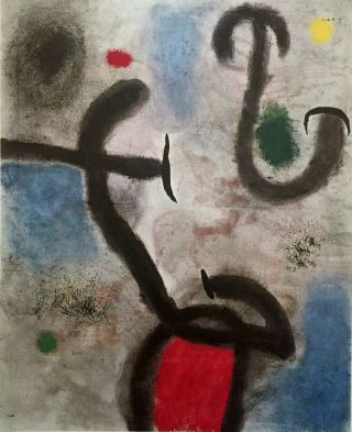 Miro Joan lithograph 1965 From 