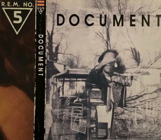 Vtg 1987 R.  E.  M.  Vinyl Document Album Rem Record Lp Irs 42059 Cond