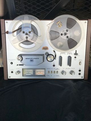 Vintage Akai Gx - 4000d Reel To Reel Tape Recorder,  Unknown Cond As - Is