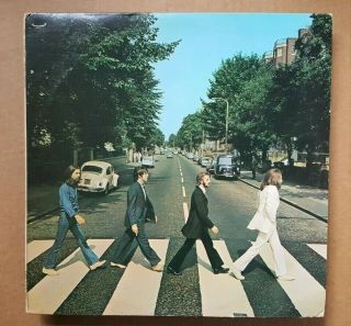 The Beatles Abbey Road Orig Vintage 1969 Apple Record Us Label Dg - Lp