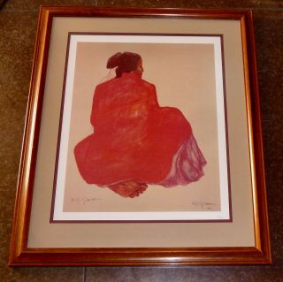 R.  C.  Gorman 1973 - Angelina 2 - Signed & Numbered 139/206 Lithograph