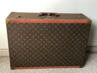 Louis Vuitton Alzer 60 Monogram Luggage/suitcase - Vintage With Light Wear