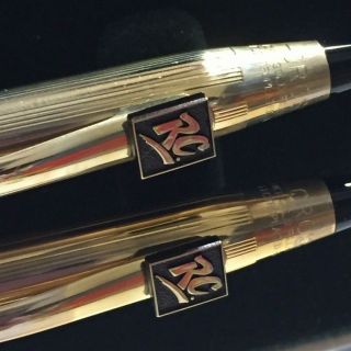 Vintage 80s/90s Rc Cola/royal Crown Soda Cross Pen And Mechanical Pencil Set Nib