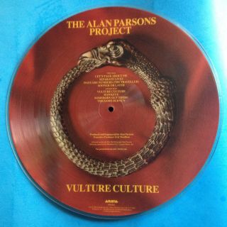Alan Parsons Project - Vulture Culture - 12 " Promo Picture Disc - 1984 Arista Unplayed