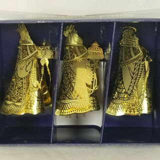 We Three Kings Past Times Oxford Ornaments Laser Cut Brass