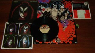 Kiss Gene Simmons Lp 1978 Casablanca Nblp 7120 W/poster & Order Form Ex