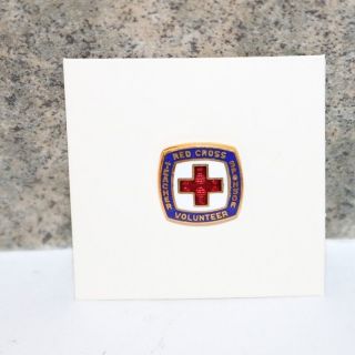 American Red Cross Teacher Sponsor Volunteer Enamel Pin