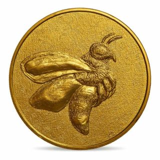 France Token Monnaie De Paris Bee Kiki Smith American Artist - Nordic Gold