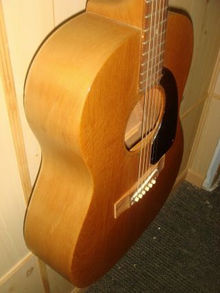 Vintage 1969 GIBSON B - 15 6 - String Acoustic Guitar 2