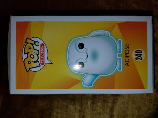 Funko Pop Tv: Doctor Who - Adipose (240) Glow In The Dark Ht Exclusive