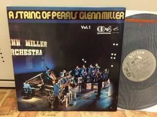 Japan Quad.  Lp (cd - 4) - Glenn Miller A String Of Pearls Gfd.  Cover \