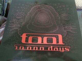 Tool 10,  000 Days Red Vinyl 2 Lp Set Sounds Incredible On Vinyl