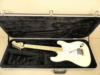 Vtg 1984 Usa Fender Stratocaster Kahler Tremolo Bridge Guitar Emg Pickups