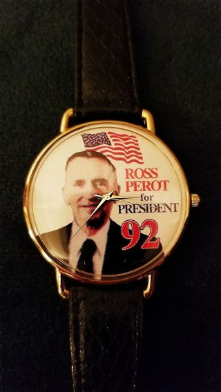 Vintage Old Stock 1992 Ross Perot For President Watch