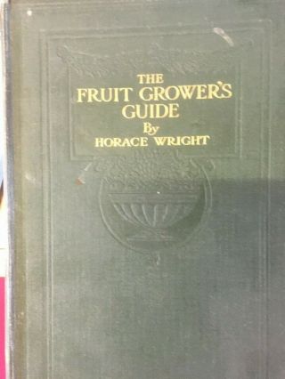 Vintage 1924 Fruit Growers Guide 24 Plates John Wright Horace 1st Ed 2 Vol