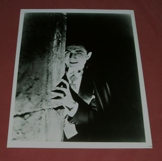 Vintage Dracula Bela Lugosi B/w 8x10 Photo Ex/nm