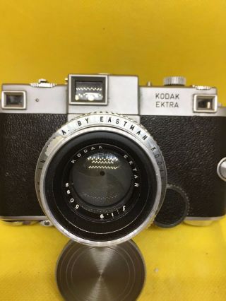 vintage Kodak EKTRA camera with 50mm f/1.  9 Ektar lens.  PRETTY 2