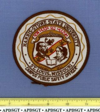 Harris - Stowe State University Public Safety Officer Missouri Campus Police Patch