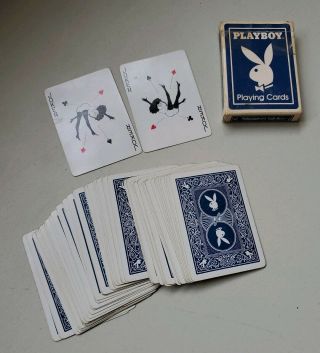 Vintage Playing Cards,  Playboy - Complete 1973 Made In Usa