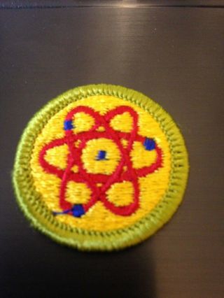 Atomic Energy Type H Merit Badge - Boy Scouts