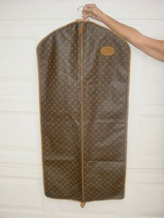 Louis Vuitton French Company Vintage Garment Bag