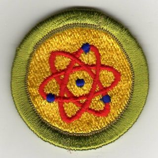 Atomic Energy Merit Badge,  Type I: 42 Mm,  Computer Designed (1993 - 95),  Mt