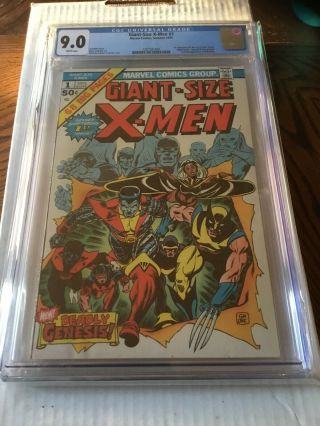 Giant - Size X - Men 1 (cgc 9.  0) 1975,  Marvel) White Pages