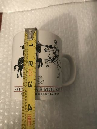Royal Armouries The Tower of London Mug Knights Jousting Medieval Horse England 2