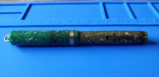 Sheaffer Jade Green Ring Top Fountain Pen