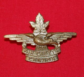Air Cadets Canada Brass Cap Badge