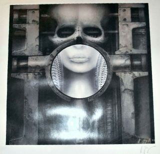 H.  R.  Giger Lithographic Print Signed