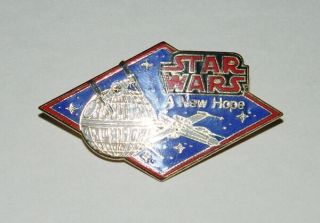 Star Wars: A Hope Movie Logo Metal Cloisonne Pin 1994