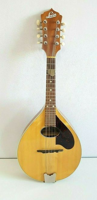 Vintage Levin Mandolin Model 158 (1974) With Orginal Case