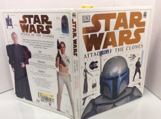 2002 1st Print Visual Dictionary Of Star Wars,  Episode Ii - Attack Of Clones Fn