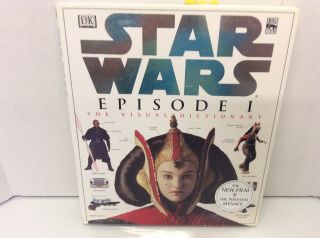 1999 2nd Print Visual Dictionary Of Star Wars,  Episode I Phantom Menace Fn